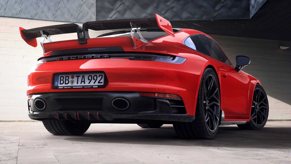 تیونینگ پورشه 911GTS توسط تکآرت