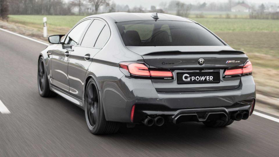 ب‌ام‌و M5 CS با تیونینگ جی‌پاور