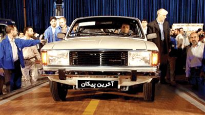 تاریخچه پیکان ایران خودرو (IKCO PEYKAN)