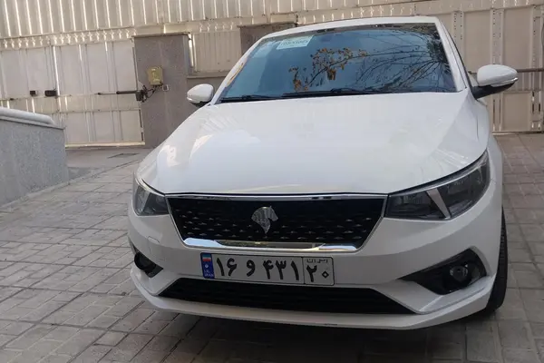 نمای 4 از خرید تارا، اتوماتیک V4، EF7P توربو، مدل 1405 مدل 1405 رنگ سفید / داخل مشکی نقدی و اقساطی در خودروشاپ