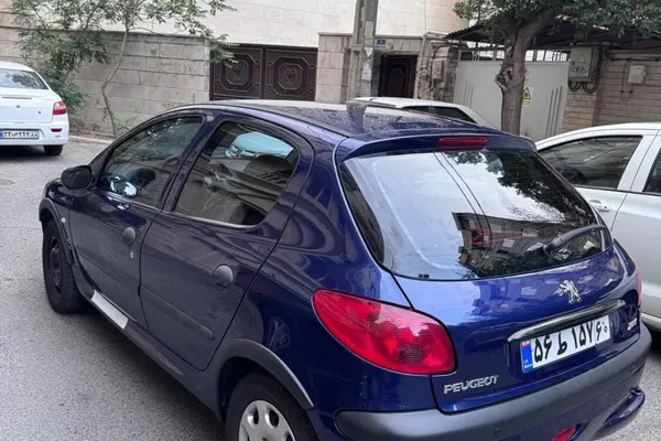 نمای 4 از خرید پژو، 206، تیپ 2، مدل 1400 مدل 1400 رنگ آبی / داخل مشکی نقدی و اقساطی در خودروشاپ نمای 4 از خرید پژو، 206، تیپ 2، مدل 1400 مدل 1400 رنگ آبی / داخل مشکی نقدی و اقساطی در خودروشاپ