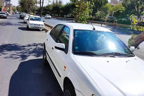 نمای 4 از خرید سمند، LX، XU7، مدل 1395 مدل 1395 رنگ سفید / داخل قهوه ای نقدی و اقساطی در خودروشاپ