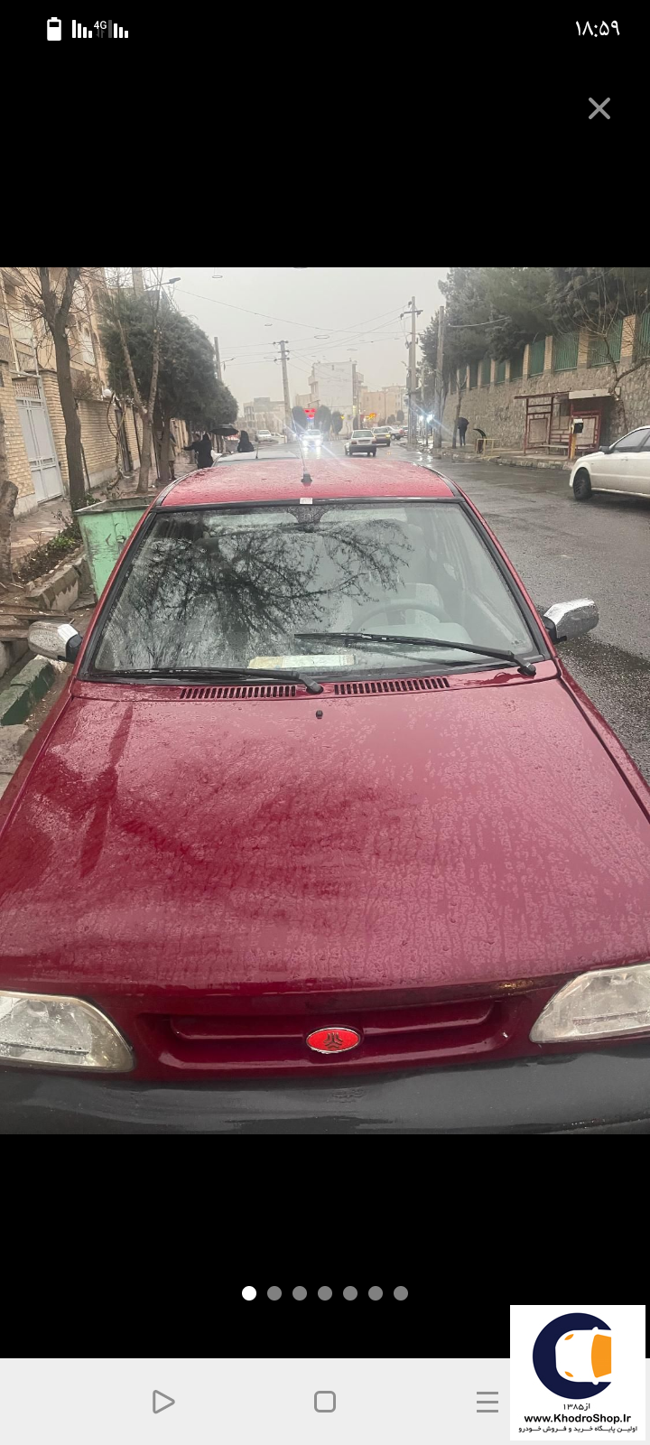 معاوضه پراید صندوق‌دار بنزینی مدل 2007-1386 با پراید صندوق‌دار CNG مدل 1391 تا 1394