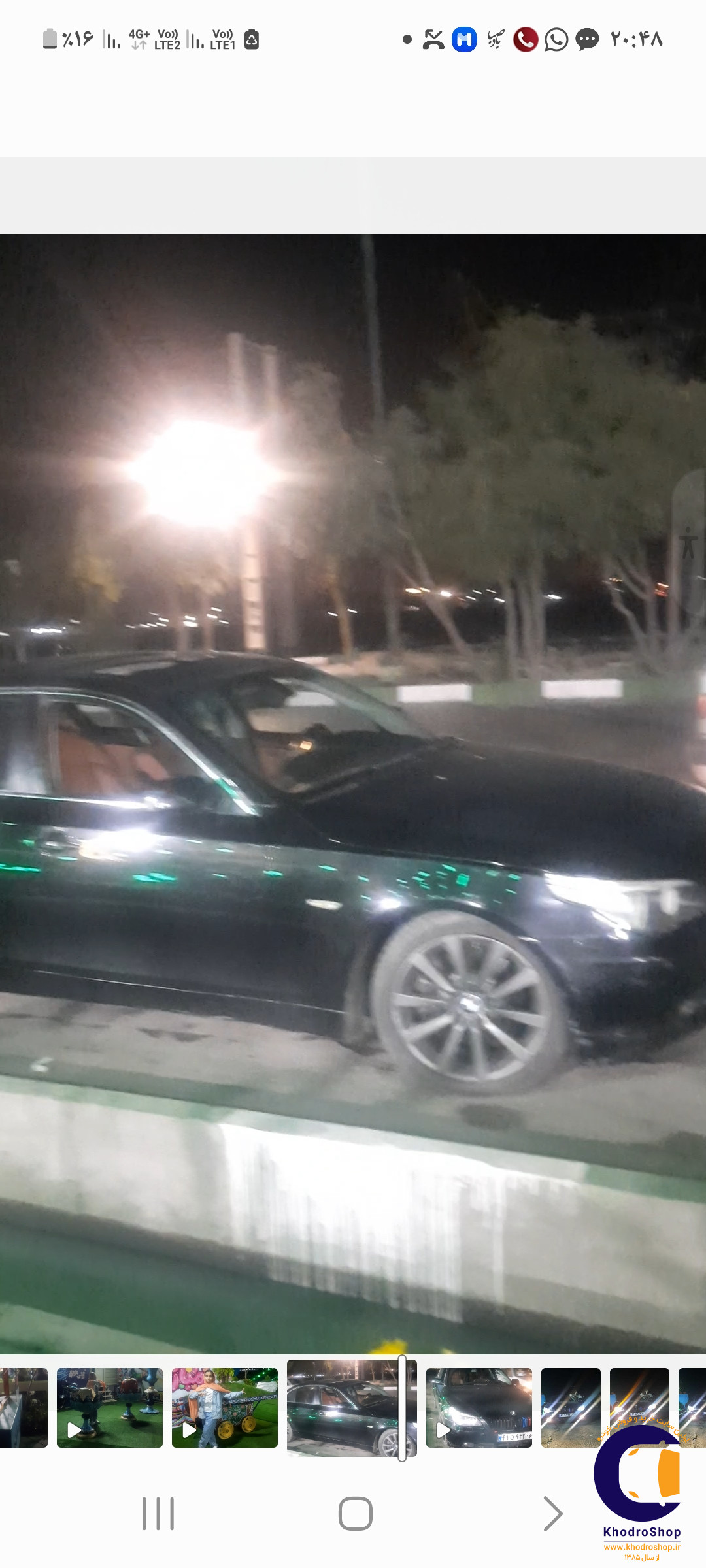 بی‌ام‌و سری 5 سدان 540i مدل  2007-1386