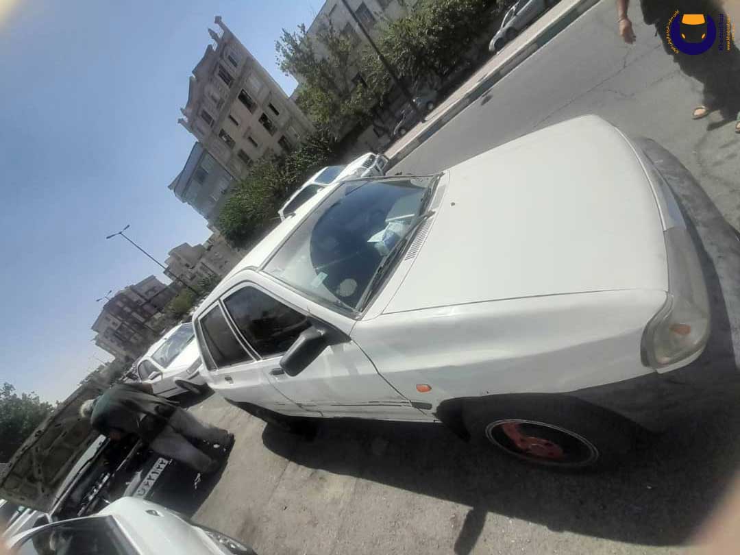 پراید صندوق‌دار بنزینی مدل  2008-1387