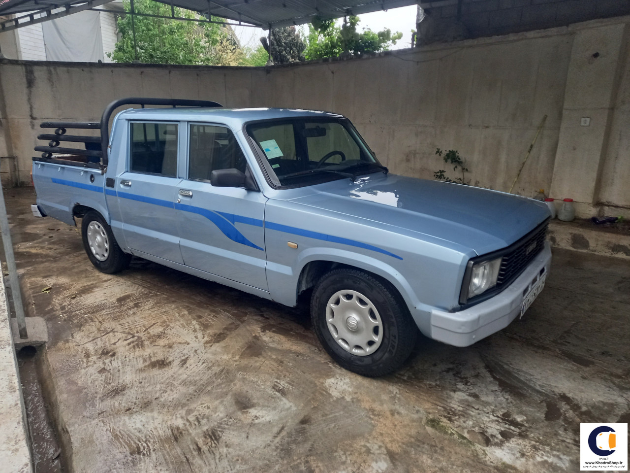 معاوضه وانت مزدا کارا دو کابین 2000cc مدل 2018-1397 با پژو 206 SD V8 مدل 1397 تا 1400