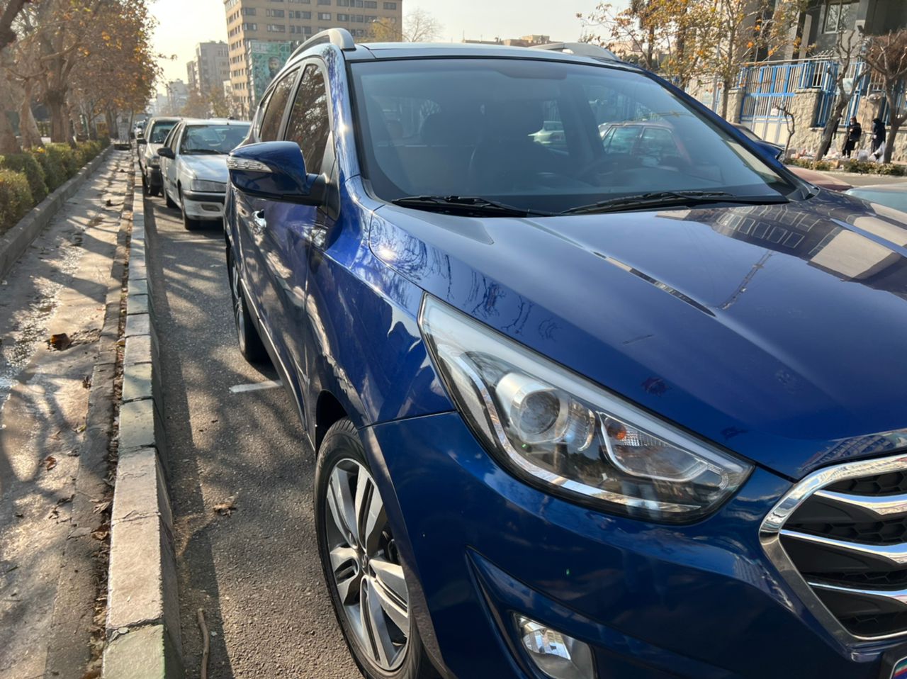 معاوضه هیوندای توسان ix 35 2400cc مدل 2014-1393 با هیوندای توسان ix 35 2400cc مدل 1388 تا 1391